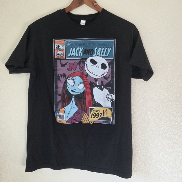 Disney Tops - Disney The Nightmare Before Christmas women’s graphic short sleeve T-shirt